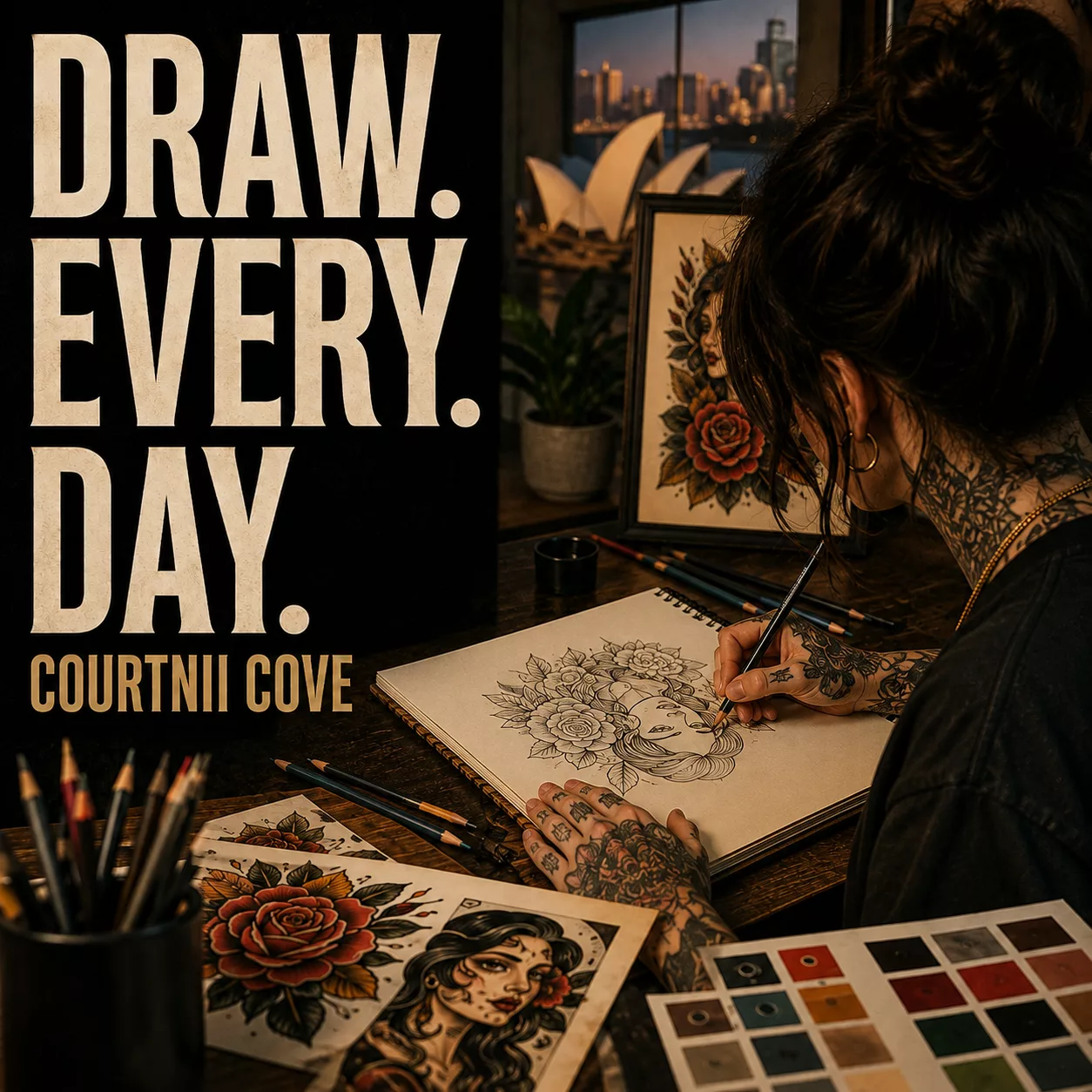 Courtnii Cove najlepszą tatuatorką Australii Południowej 2026