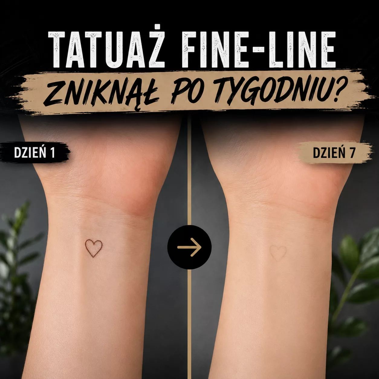 Tatuaż zniknął po tygodniu. Co poszło nie tak z delikatnym fine-line?